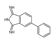 1-Imino-6-phenyl-1H-isoindole-3-amine结构式