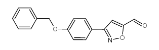 3-(4-BENZYLOXY-PHENYL)-ISOXAZOLE-5-CARBALDEHYDE picture