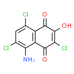 1,4-Naphthalenedione,5-amino-3,6,8-trichloro-2-hydroxy- picture