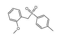 2-methoxybenzyl 4'-tolyl sulfone结构式