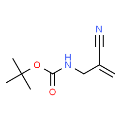 Carbamic acid, (2-cyano-2-propenyl)-, 1,1-dimethylethyl ester (9CI) Structure