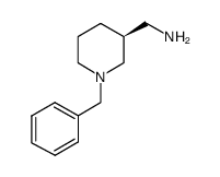 (S)-(1-苄基哌啶)-3-甲胺结构式