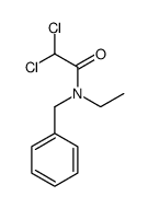 N-benzyl-2,2-dichloro-N-ethylacetamide结构式