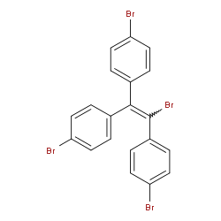 4,4',4''-(2-Bromoethene-1,1,2-triyl)tris(bromobenzene) Structure