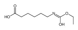 6-(ethoxycarbonylamino)hexanoic acid Structure