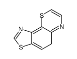 5H-[1,3]thiazolo[5,4-h][1,4]benzothiazine结构式