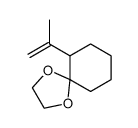 2-isopropenylcyclohexanone ethylene ketal Structure