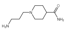 1-(3-aminopropyl)piperidine-4-carboxamide Structure