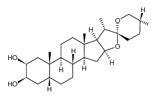 (25R)-5β-Spirostane-2β,3β-diol picture
