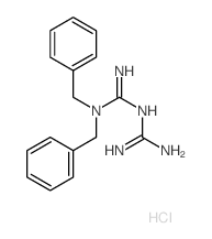 2-(N,N-dibenzylcarbamimidoyl)guanidine structure