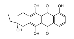 9-ethyl-4,6,9,11-tetrahydroxy-8,10-dihydro-7H-tetracene-5,12-dione Structure