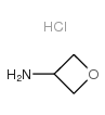 oxetan-3-amine hydrochloride Structure