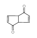3a,6a-dihydropentalene-1,4-dione Structure