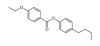 (4-butylphenyl) 4-ethoxybenzoate Structure