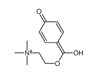 4-Hydroxybenzoyl choline结构式