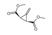 dimethyl cis-methylenecyclopropane-2,3-dicarboxylate Structure