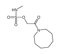 [2-(azocan-1-yl)-2-oxoethyl] N-methylsulfamate Structure