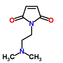 N-(2-(N,N-dimethylamino)ethyl)maleimide structure