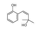 2-(3-hydroxy-3-methylbut-1-enyl)phenol Structure