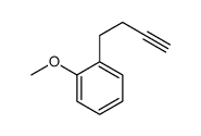 1-but-3-ynyl-2-methoxybenzene Structure