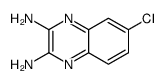 6-chloroquinoxaline-2,3-diamine结构式
