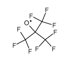2,2,2-trifluoro-1,1-bis-trifluoromethyl-ethyloxyl结构式