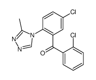 2'',5-DICHLOOR-2-(3-METHYL-4H-1,2,4-TRIAZOOL-4-YL)BENZOFENON structure