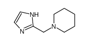 1-(1H-IMIDAZOL-2-YLMETHYL)-PIPERIDINE Structure