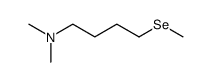 N,N-Dimethyl-4-(methylseleno)-1-butanamine Structure