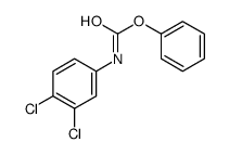phenyl N-(3,4-dichlorophenyl)carbamate结构式