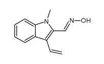 1-methyl-3-vinyl-1H-indole-2-carbaldehyde oxime结构式
