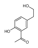 1-[2-Hydroxy-5-(2-hydroxyethyl)phenyl]-ethanone结构式