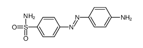 4-[(4-aminophenyl)diazenyl]benzenesulfonamide Structure