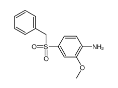 4-benzylsulfonyl-2-methoxyaniline Structure