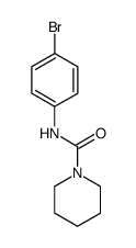 piperidine-1-carboxylic acid-(4-bromo-anilide) Structure