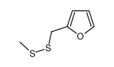 2-[(Methyldisulfanyl)methyl]fur Structure