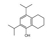 5,6,7,8-tetrahydro-2,4-bis(1-methylethyl)naphthol结构式