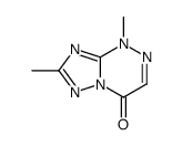 1,7-dimethyl-[1,2,4]triazolo[5,1-c][1,2,4]triazin-4-one Structure