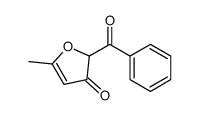 2-benzoyl-5-methylfuran-3-one Structure