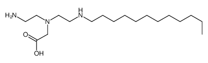 2-[2-aminoethyl-[2-(dodecylamino)ethyl]amino]acetic acid结构式