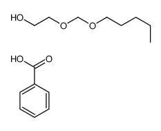 benzoic acid,2-(pentoxymethoxy)ethanol结构式