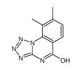 8,9-dimethyl-1H-tetrazolo[1,5-a]quinazolin-5-one结构式