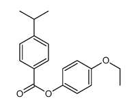 (4-ethoxyphenyl) 4-propan-2-ylbenzoate结构式