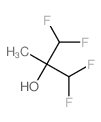 1,1,3,3-tetrafluoro-2-methyl-propan-2-ol结构式