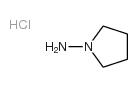 1-Aminopyrrolidine hydrochloride Structure