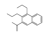 3-prop-1-en-2-yl-1,2-dipropylnaphthalene结构式