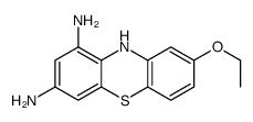 8-ethoxy-10H-phenothiazine-1,3-diamine结构式