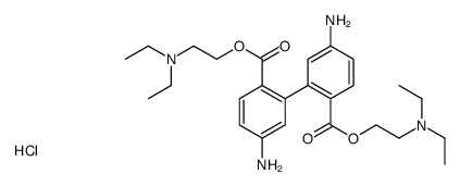 Di-(beta-diethylaminoethyl)-5,5'-diaminodiphenate hydrochloride结构式