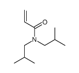 N,N-bis(2-methylpropyl)prop-2-enamide结构式