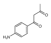 1-(4-aminophenyl)butane-1,3-dione结构式